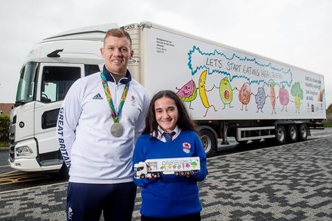 Aldi lorry redesign and Whitmore High School
